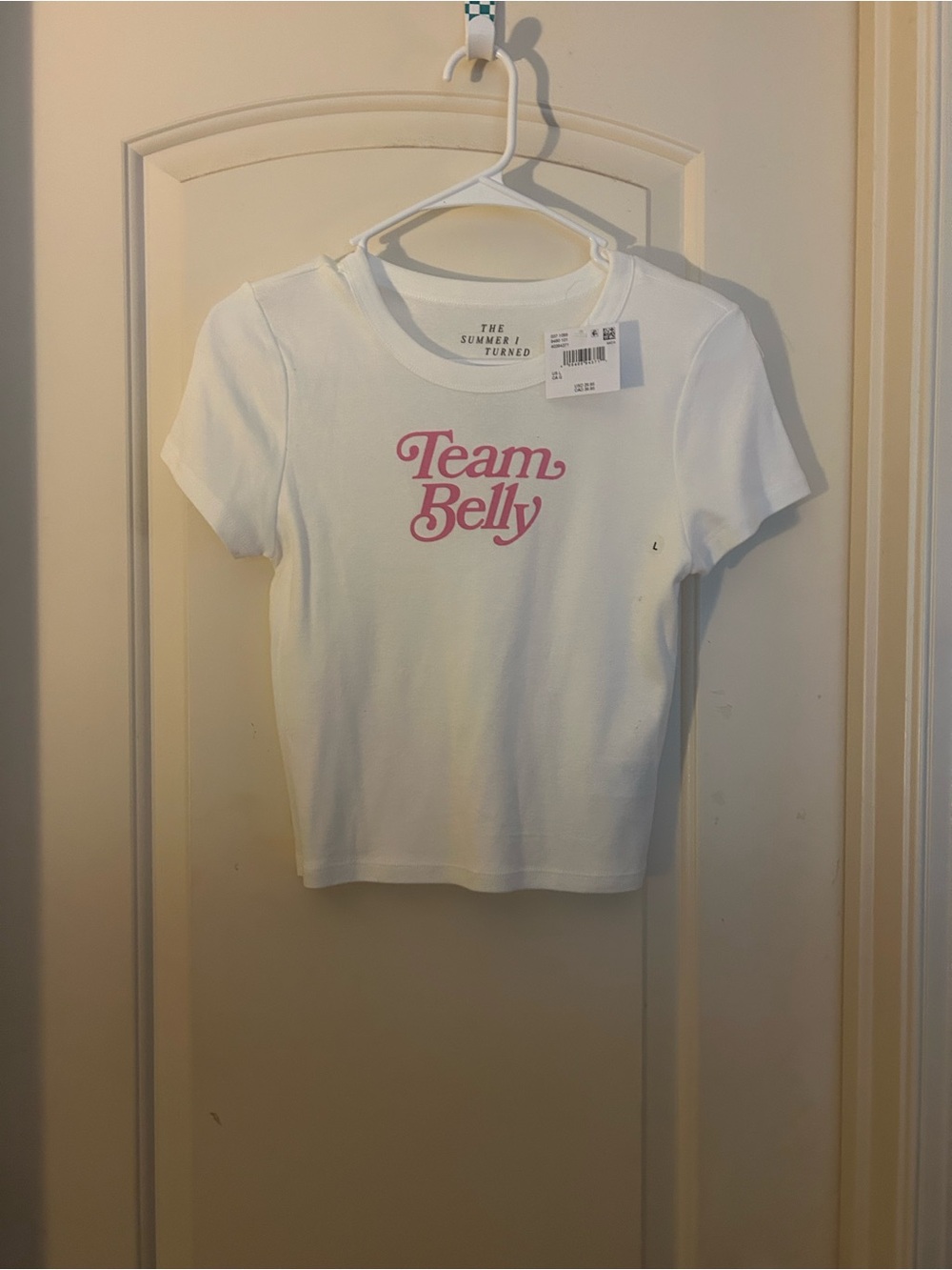 Women’s American Eagle the summer I turned pretty team belly shirt size large
